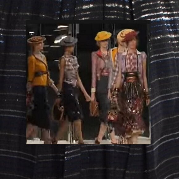 $1.8K MARC JACOBS S/S 09 Metallic Bustle Dress Runway Collection Barneys NWT s 6 - Picture 10 of 10